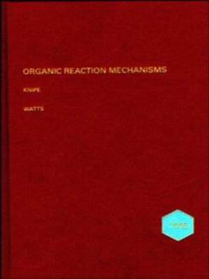 cover image of Organic Reaction Mechanisms, 1995
